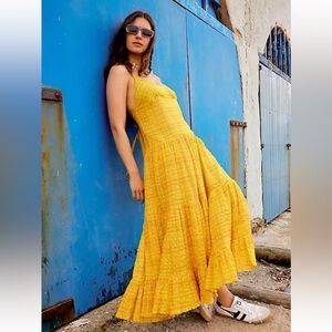 Free People Marigold Maxi Dress Size S